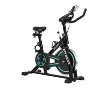 Load image into Gallery viewer, Everfit Spin Bike Exercise Bike 10kg Flywheel Fitness Home Gym 150kg capacity