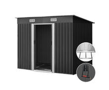 Load image into Gallery viewer, Giantz Garden Shed 2.38x1.31M Outdoor Storage Sheds Tool Workshop