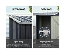 Load image into Gallery viewer, Giantz Garden Shed Sheds Outdoor Tool 2.49x1.04M Storage Workshop House Galvanised Steel
