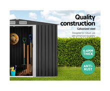 Load image into Gallery viewer, Garden Shed Outdoor Storage Sheds Tool Workshop 2.6x3.9x2M with Base